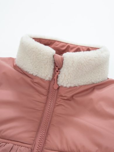 Bilde av WoolLand Stryn Fleece Jacket Girl Burned Rose